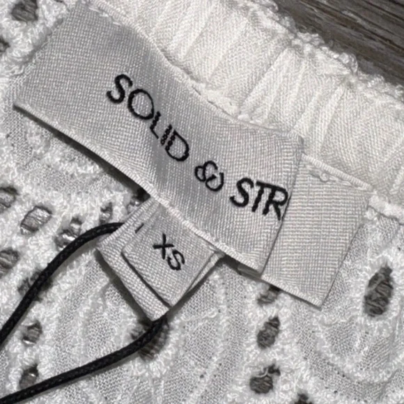 NWT Solid & Striped x REVOLVE Kai white Brule Leaf Eyelet maxi dress size xsmall - Picture 8 of 14